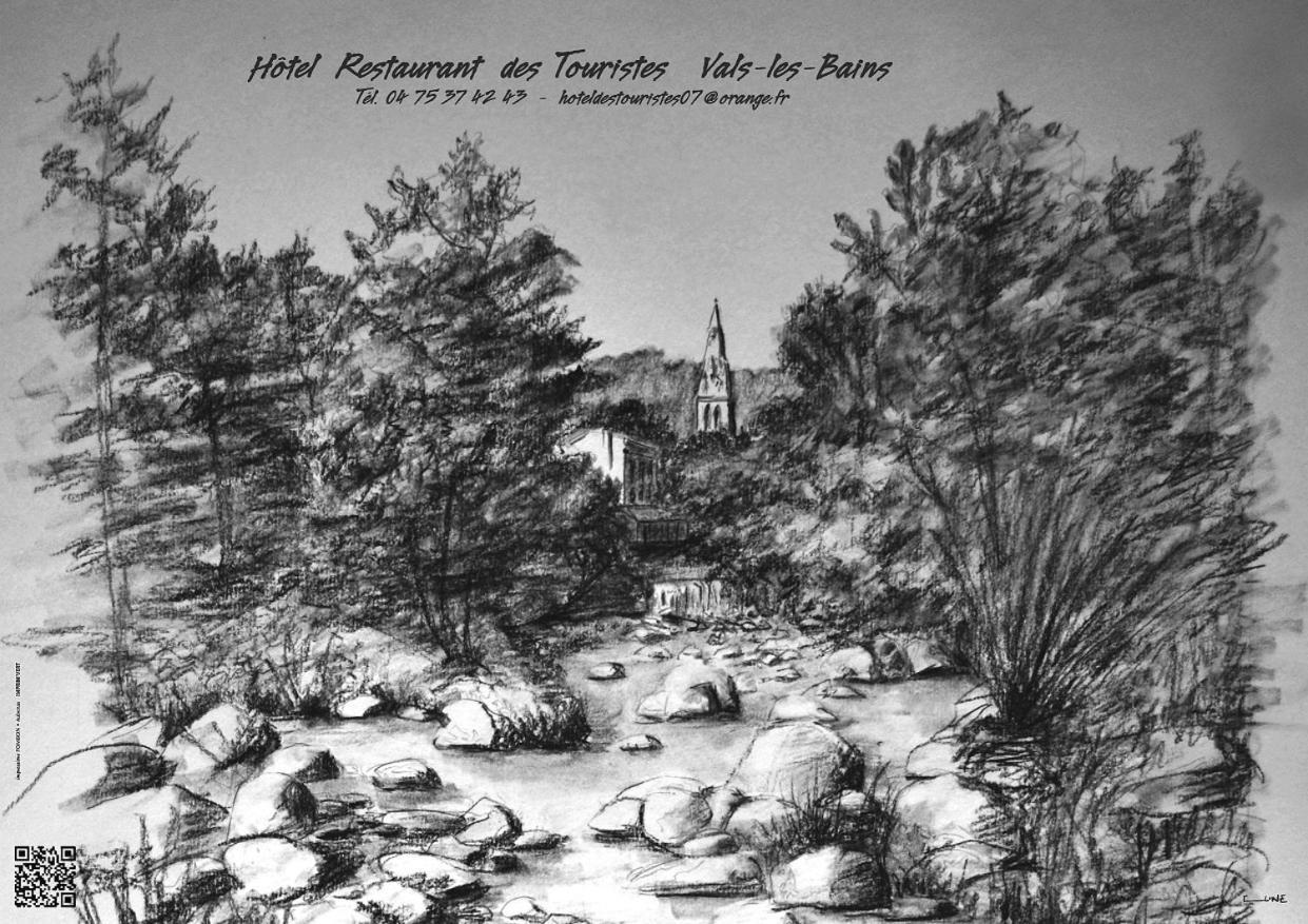 Hotel Restaurant Les Touristes Vals-les-Bains Exteriér fotografie